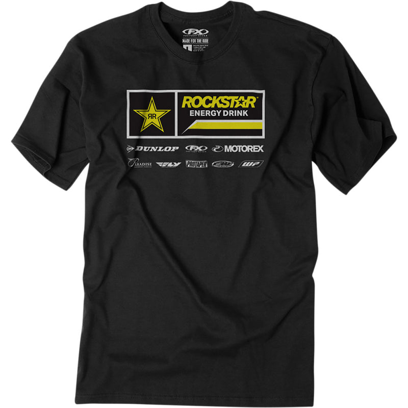 FACTORY EFFEX Rockstar 21 Racewear T-Shirt - Black - Medium 24-87622