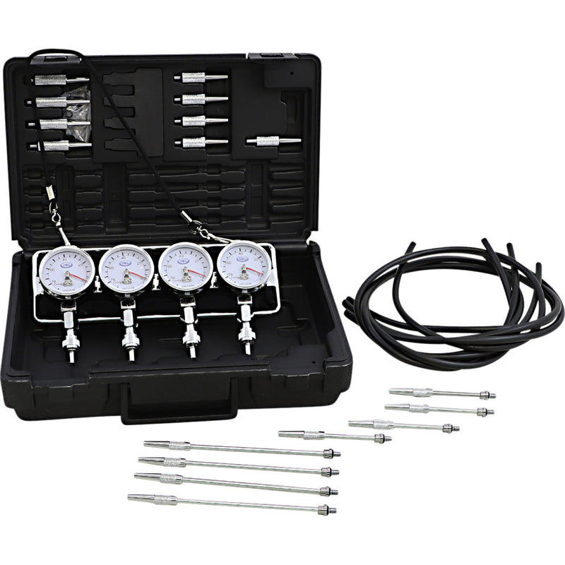 K&L Supply Vacuum Gauge Set - Fuel Pressure - Deluxe 35-3019 | Carburetion Tools