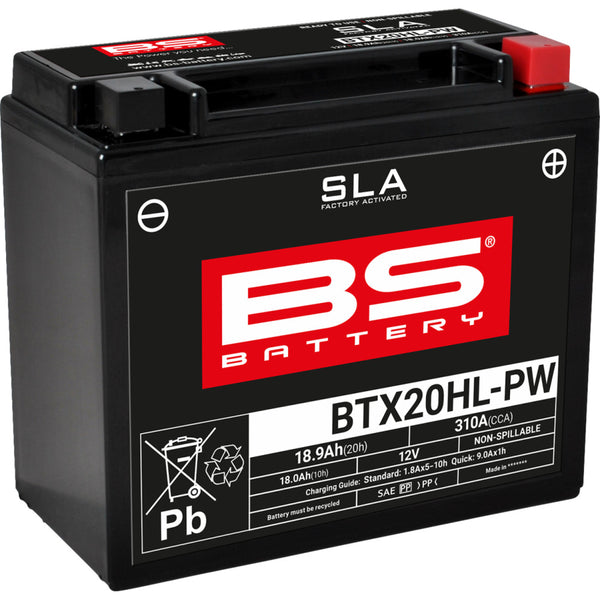 BS Battery Battery - BTX20HL-PW (YTX) 300920