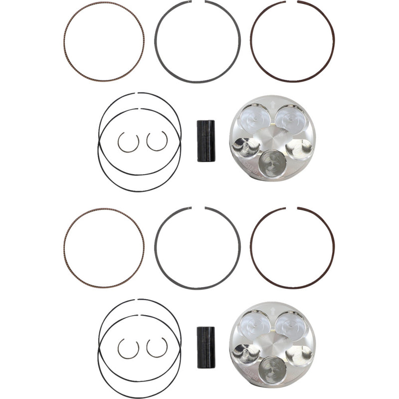WOSSNER Piston Kit - 76.95 mm - Yamaha K7501DA-2