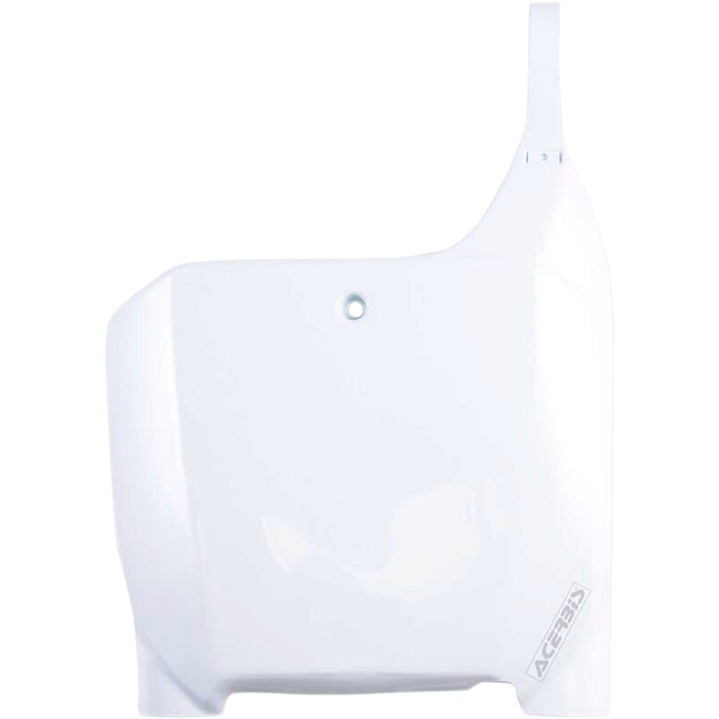 Acerbis Front Number Plate - White 2042240002