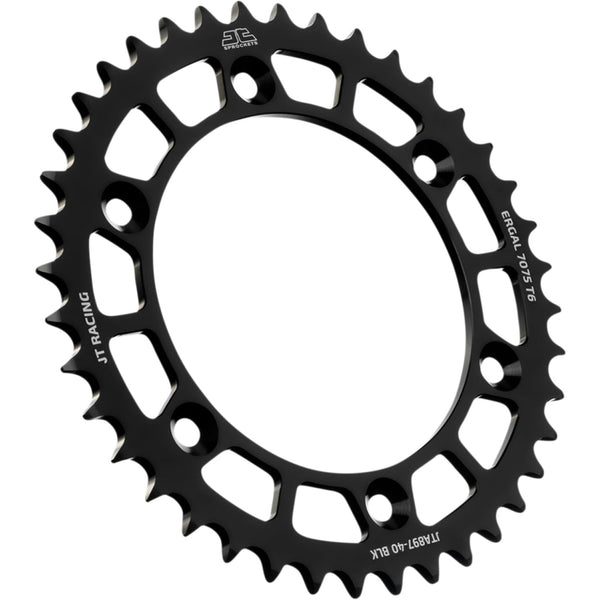 JT Sprockets Rear Sprocket - Black - 40-Tooth JTA897.40BLK