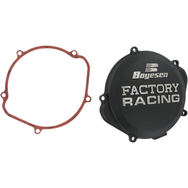 Boyesen Clutch Cover - Black - Honda CC-07XB