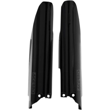 ACERBIS Fork Covers - Lower - Black 2113730001