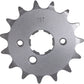 Moose Racing Front Sprocket - 15 Tooth - Yamaha/Kawasaki 26-2112-15CRMO