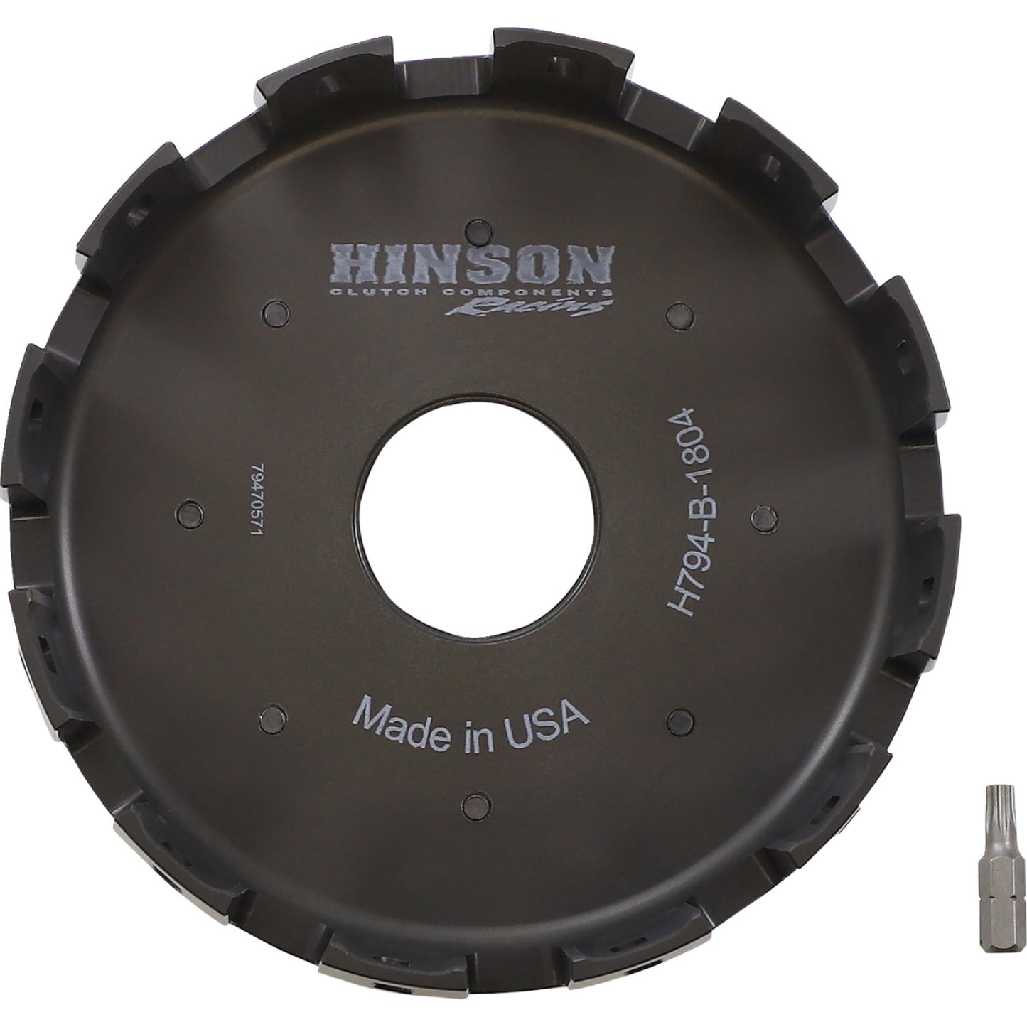 HINSON RACING Clutch Basket H794-B-1804 by Hinson Racing Clutch Com PO Nent Parts