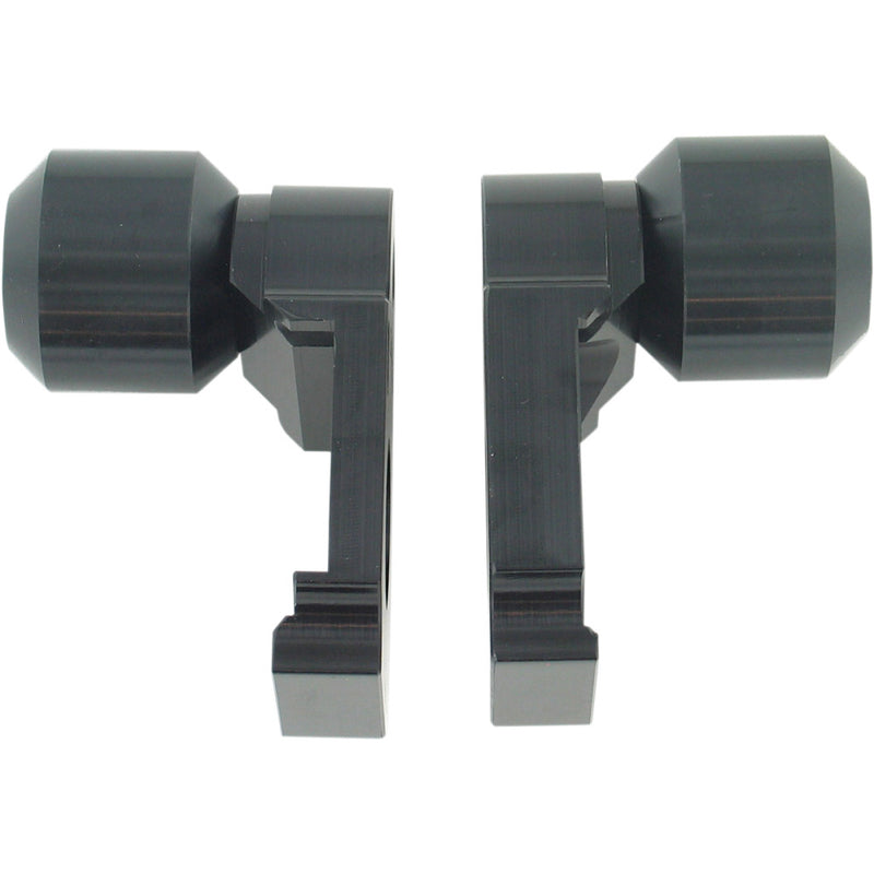 DRIVEN RACING Axle Block Sliders - Suzuki - Black DRAX-111-BK