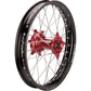 Moose Racing Wheel Assembly - SX-1 - Complete - Rear - Black Wheel/Red Hub - 18x2.15 BR-215-18BKRD