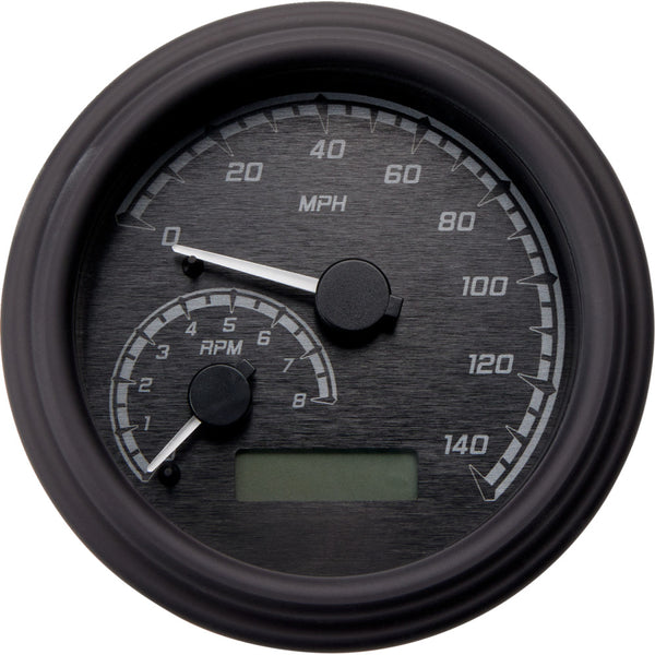 Dakota Digital MVX Series Analog Gauge System - Black/Gray/Black MVX-2011-KG-K