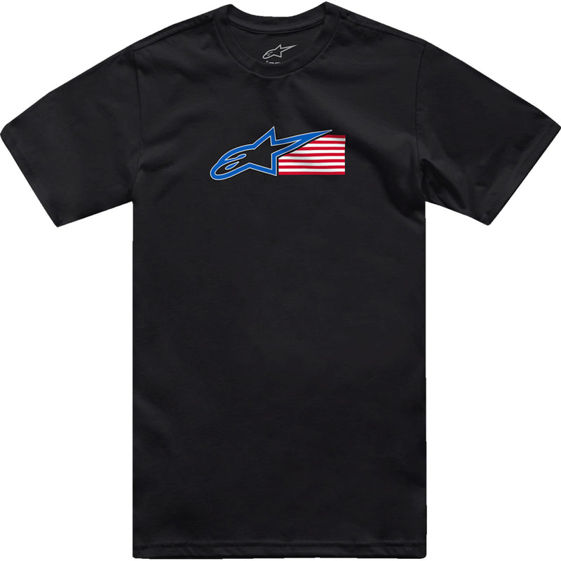 ALPINESTARS Racing USA T-Shirt - Black - Medium 1214-73124-10-M