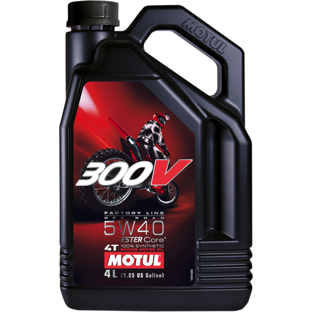 Motul 300V Off-Road 4T Competition Synthetic Oil 5W40 4 Liter
