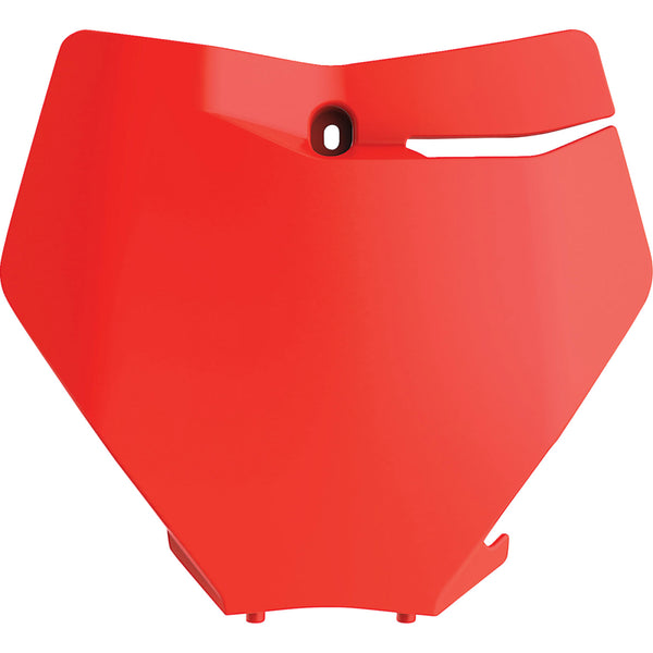 Polisport Number Plate - Fluorescent Orange - KTM SX/SXF 8666400006