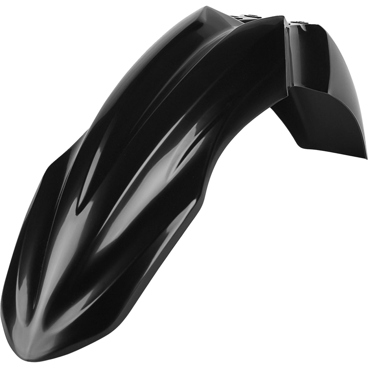 POLISPORT Fender - Front - Black - KX 250F/450F 8573800003 by Polisport