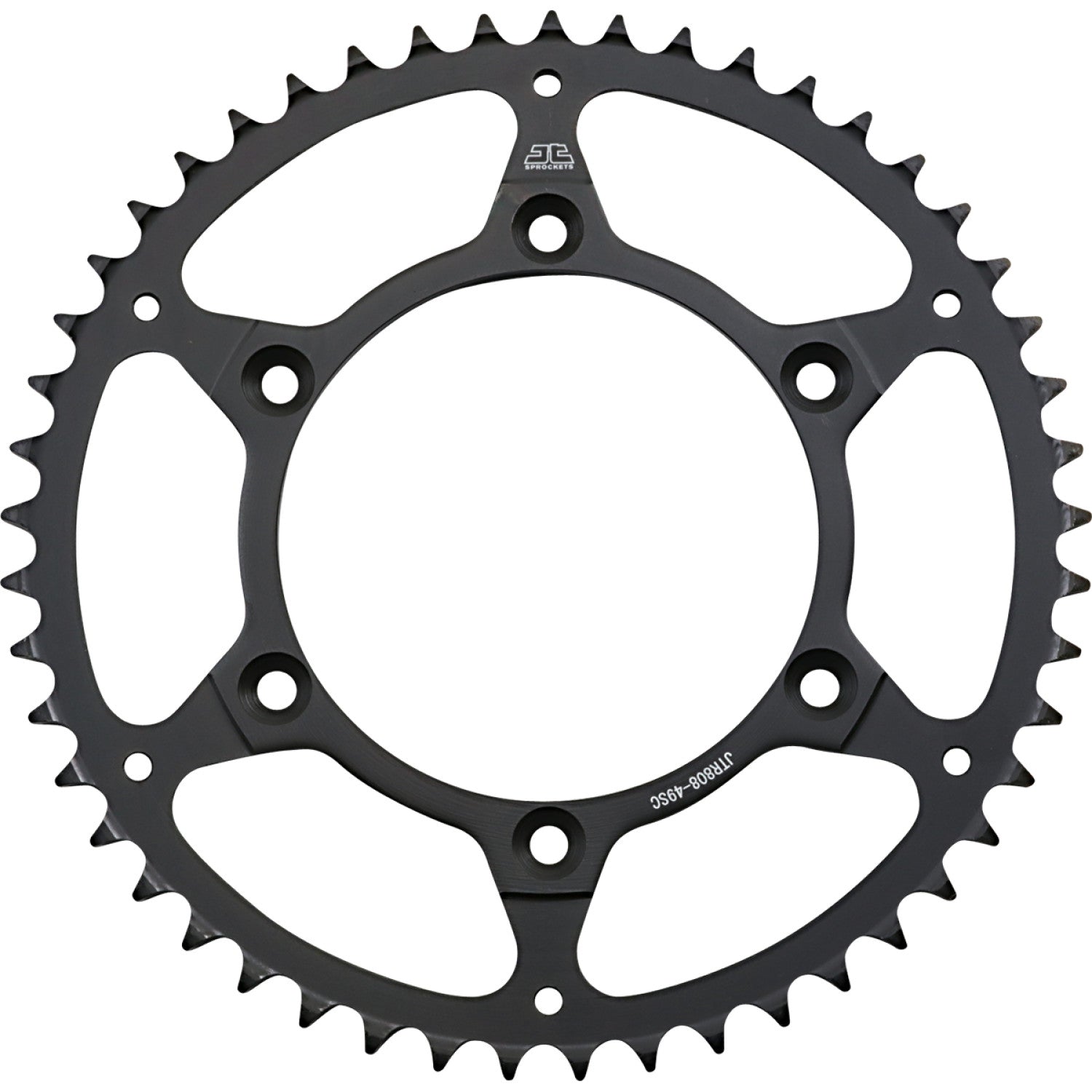 JT SPROCKETS Rear Sprocket - 49-Tooth - Kawasaki/Suzuki JTR808.49SC by JT Rear Sprockets   Steel Type