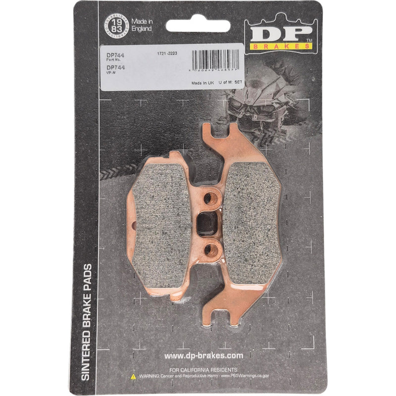 DP BRAKES Sintered Brake Pads - Kawasaki Ridge Ranch - Rear DP744