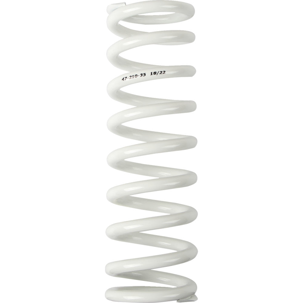 Moose Offroad Shock Spring - 47 mm OD - 35 n/mm - White 1312-0948