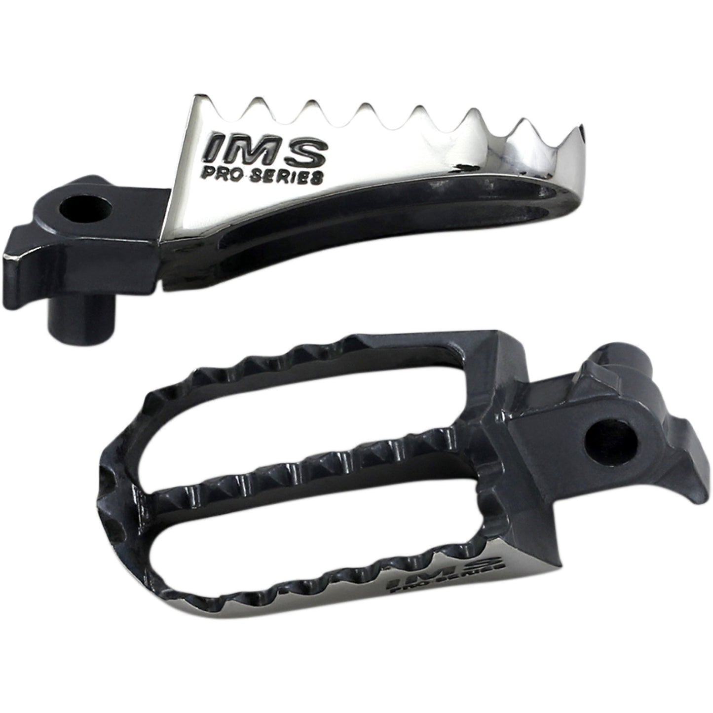 IMS PRODUCTS INC. Pro-Series Footpegs - Black 297313-4