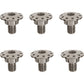 WORKS CONNECTION Bolt Kit - Fork Guard/Shouldered - 6 Pack 70-615