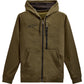 ALPINESTARS Asymmetrical Zip-up Hoodie - Military - Medium 121351030690M