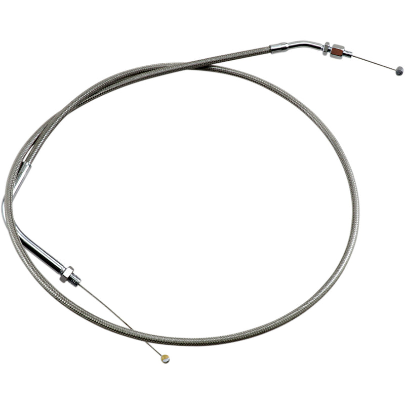 Motion Pro Throttle Cable - Push - Yamaha - Stainless Steel 65-0281