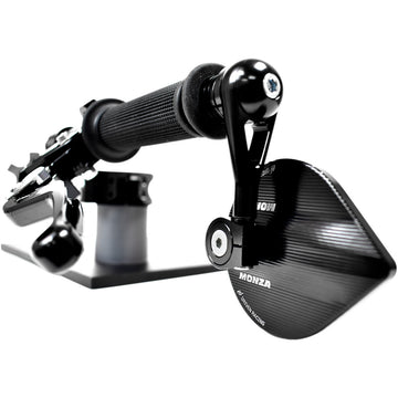 DRIVEN RACING Mirror - MONZA - Side View - Cat Eye - Black DMBEM-BK