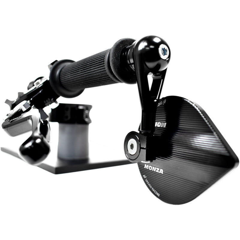 DRIVEN RACING Mirror - MONZA - Side View - Cat Eye - Black DMBEM-BK