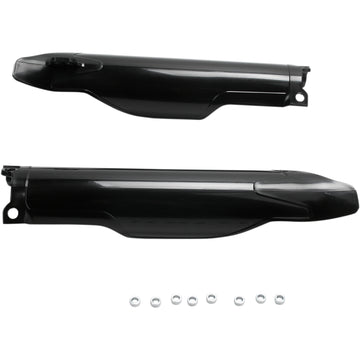 ACERBIS Fork Covers - Lower - Black 2141760001