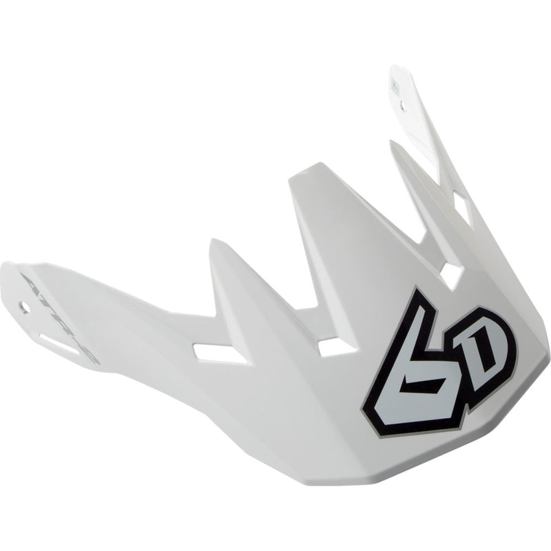 6D HELMETS ATR-2Y Visor - Gloss White 72-4115