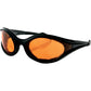 BOBSTER Foamerz Sunglasses - Matte Black - Amber Lens ES114A