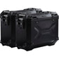 SW-Motech TRAX ADV Aluminum Case System - Black - BMW F 650 GS '99-'12 KFT.07.094.70000/B | Luggage Group