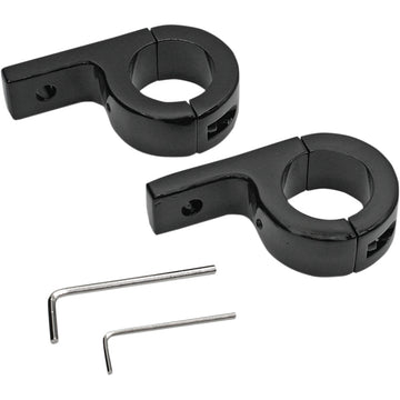 Custom Dynamics Mount Kit for 1-1/4" Tube - Gloss Black PB-125-B