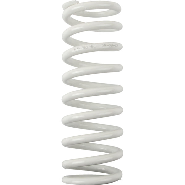 Moose Offroad Shock Spring - 63 mm OD - 51 n/mm - White 1312-1034