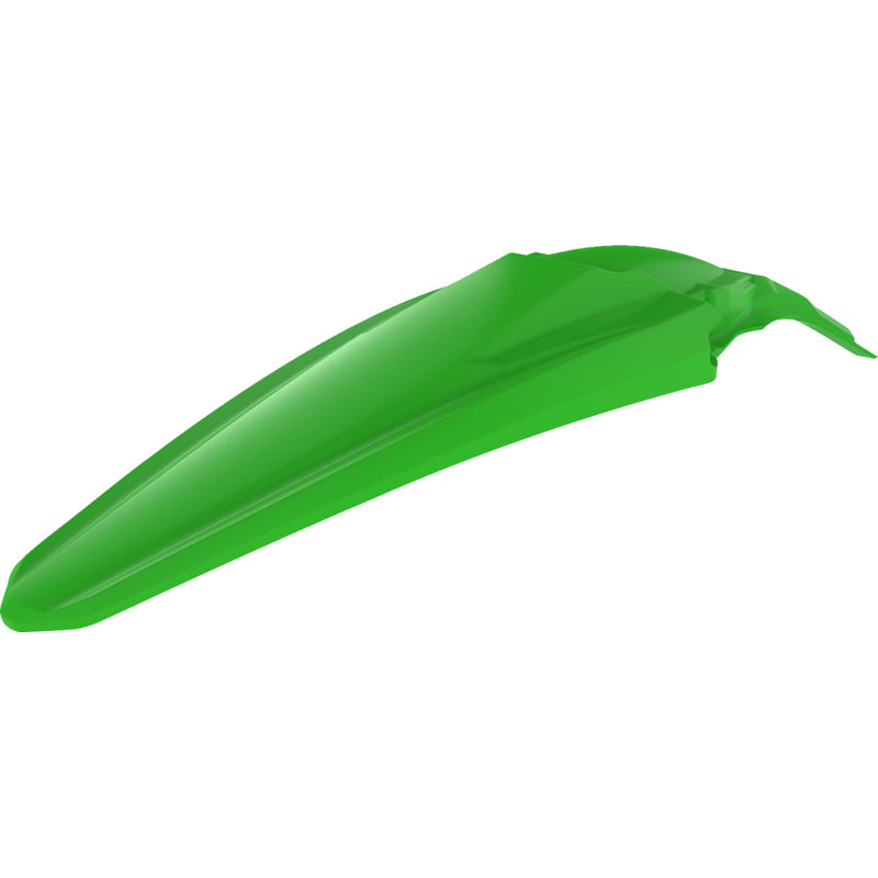 POLISPORT Fender - Rear - Green - KX 250F/450F 8595600001 by Polisport