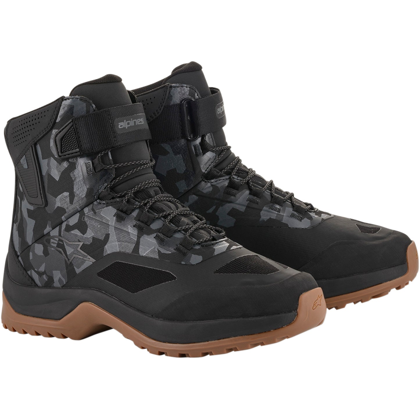 ALPINESTARS CR-6 Drystar? Shoes - Black/Gray/Gunmetal - US 8.5 261102090848.5