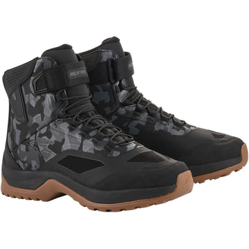 ALPINESTARS CR-6 Drystar? Shoes - Black/Gray/Gunmetal - US 10.5 2611020908410.5