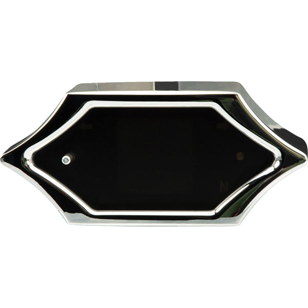 Dakota Digital Handle Bar Mount Speedometer - With Signals - Spiked - Chrome MLX-5200