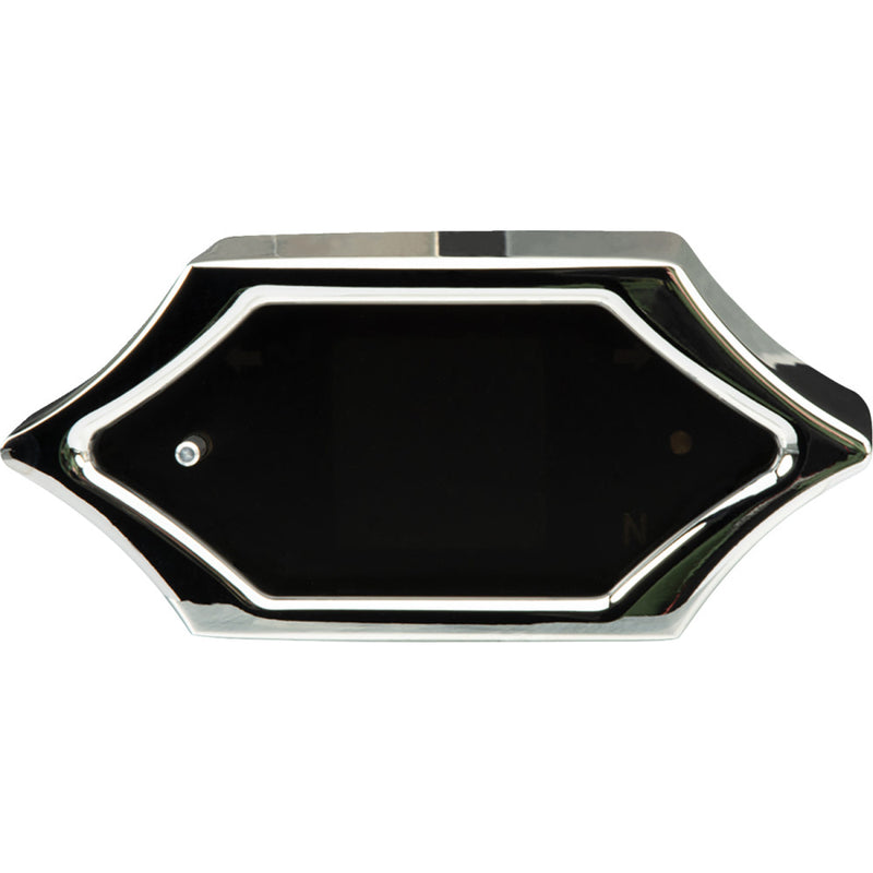 Dakota Digital Handle Bar Mount Speedometer - With Signals - Spiked - Chrome MLX-5200