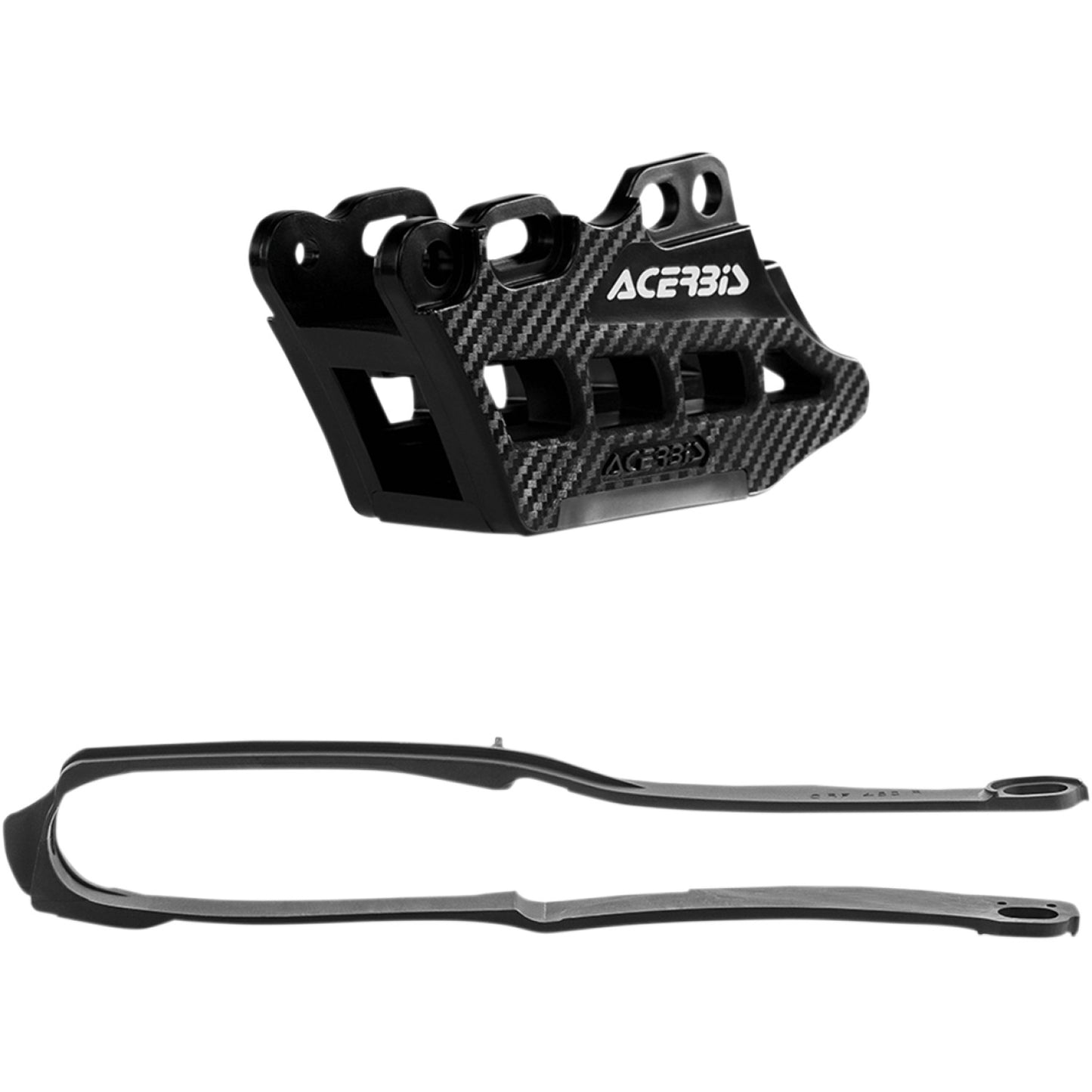 ACERBIS Chain Guide and Slider Kit - Honda CRF250R/CRF450R/RX - Black 2666240001