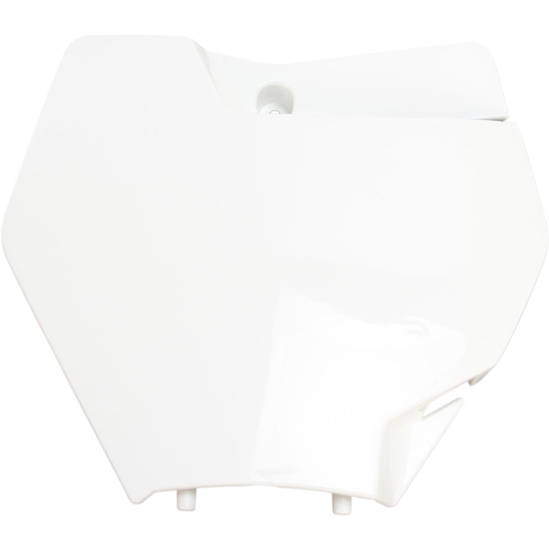 Acerbis Front Number Plate - White 2421120002
