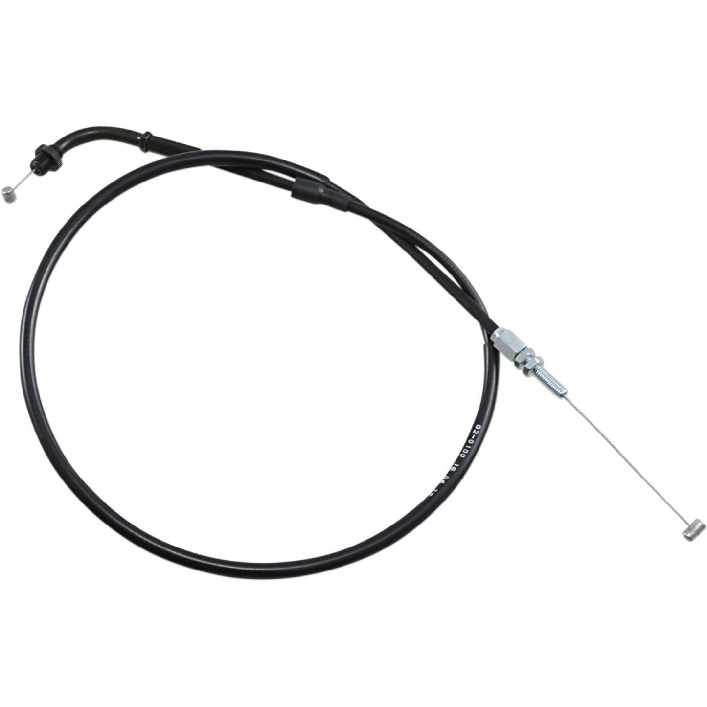 Motion Pro Black Vinyl Throttle Cable - Pull - Honda 02-0100