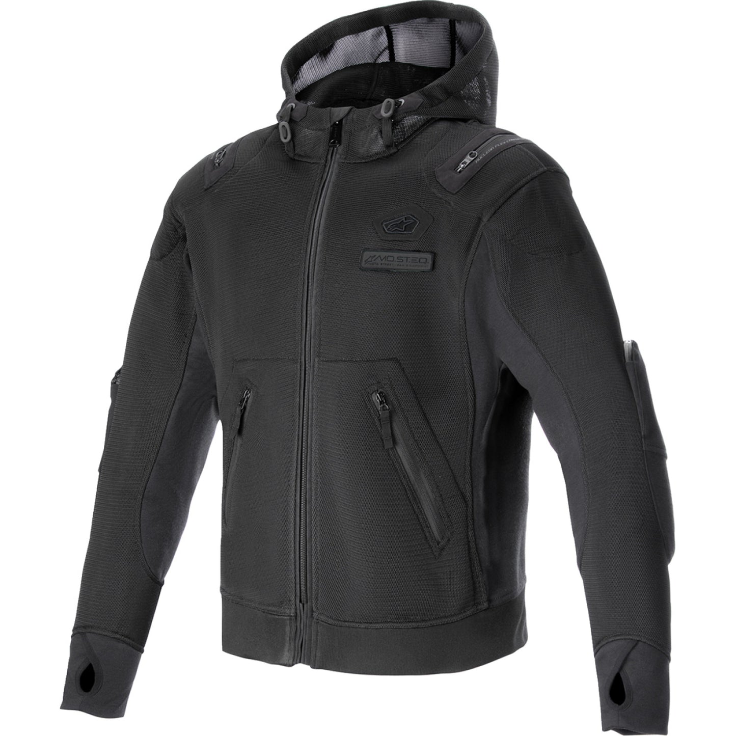 ALPINESTARS Moflow Air Tech Hoodie - Black - Small 4202524-1100-S