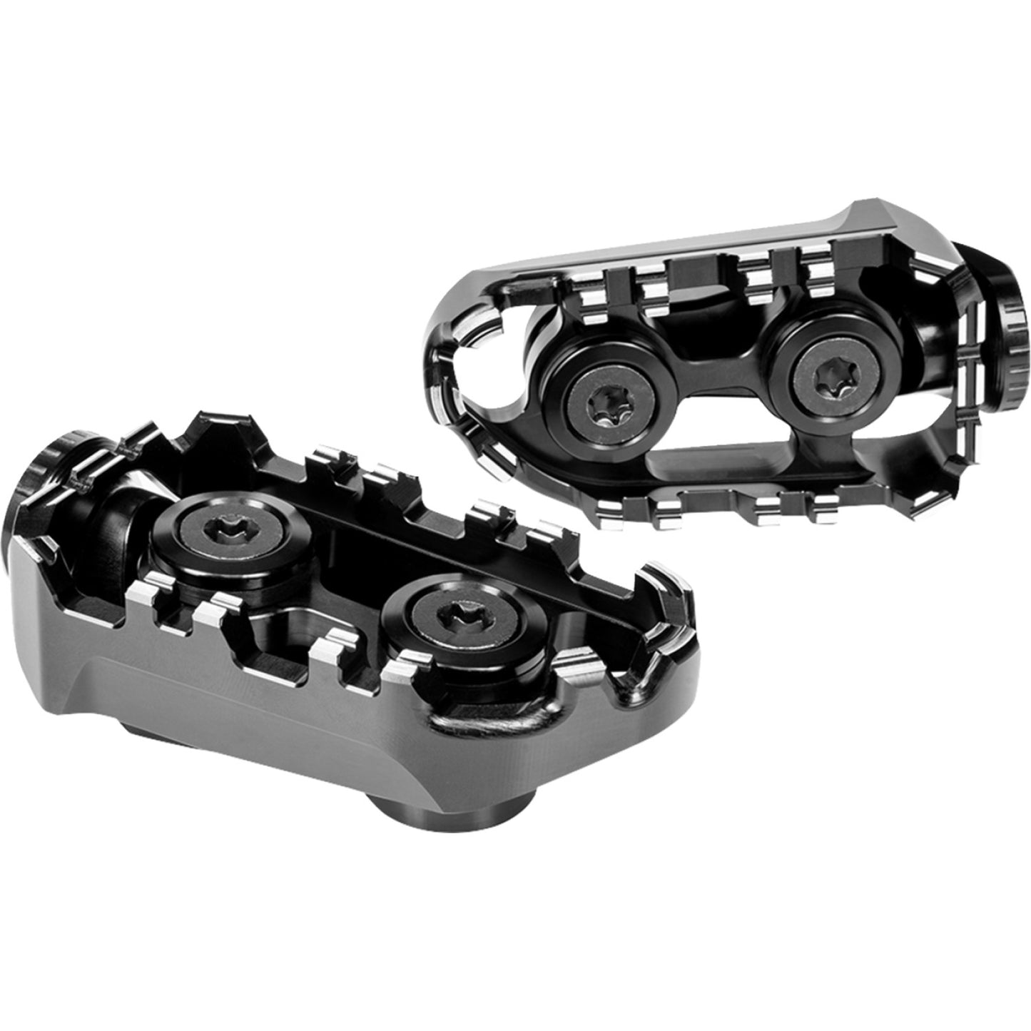 Gilles Tooling Tech-X Enduro Footpeg - Driver - Black RGK-121-UF35-SET-B | Footpegs & Parts