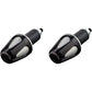 DRIVEN RACING D-Axis Handlebar End - Black/Silver DXB-BK2