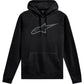 ALPINESTARS Ageless V3 Pullover Hoodie - Black/Gray - Medium 1244-52000-1011-M