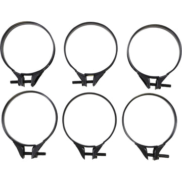 Moose Racing Carburetor Clamps - 55-58 mm - 6-Pack 110-1058