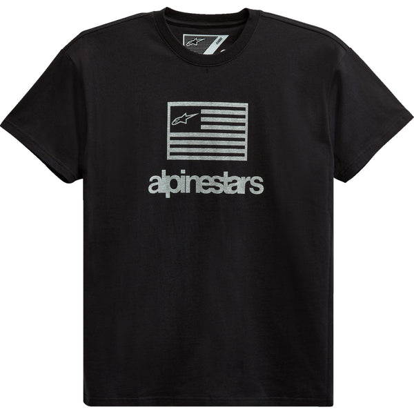 Alpinestars Flag T-Shirt - Black - 2XL 12137262010XXL