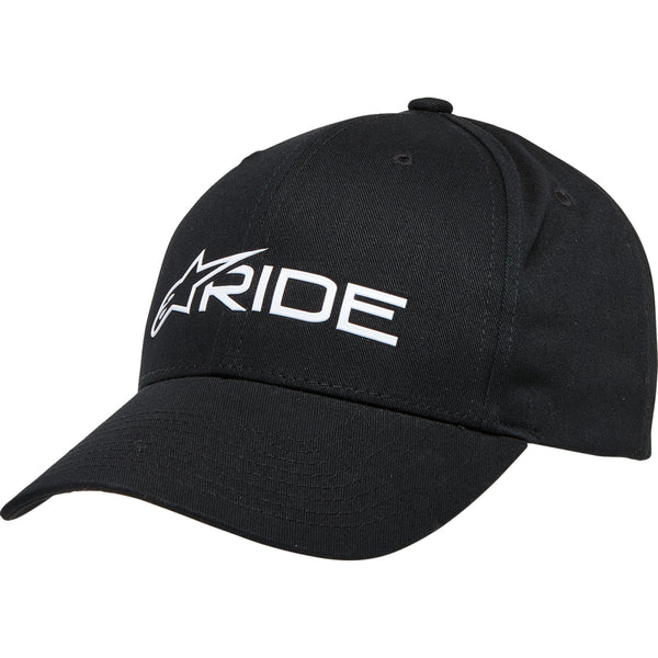 Alpinestars Ride 3.0 Hat - Black/White - One Size 1232-81030-1020