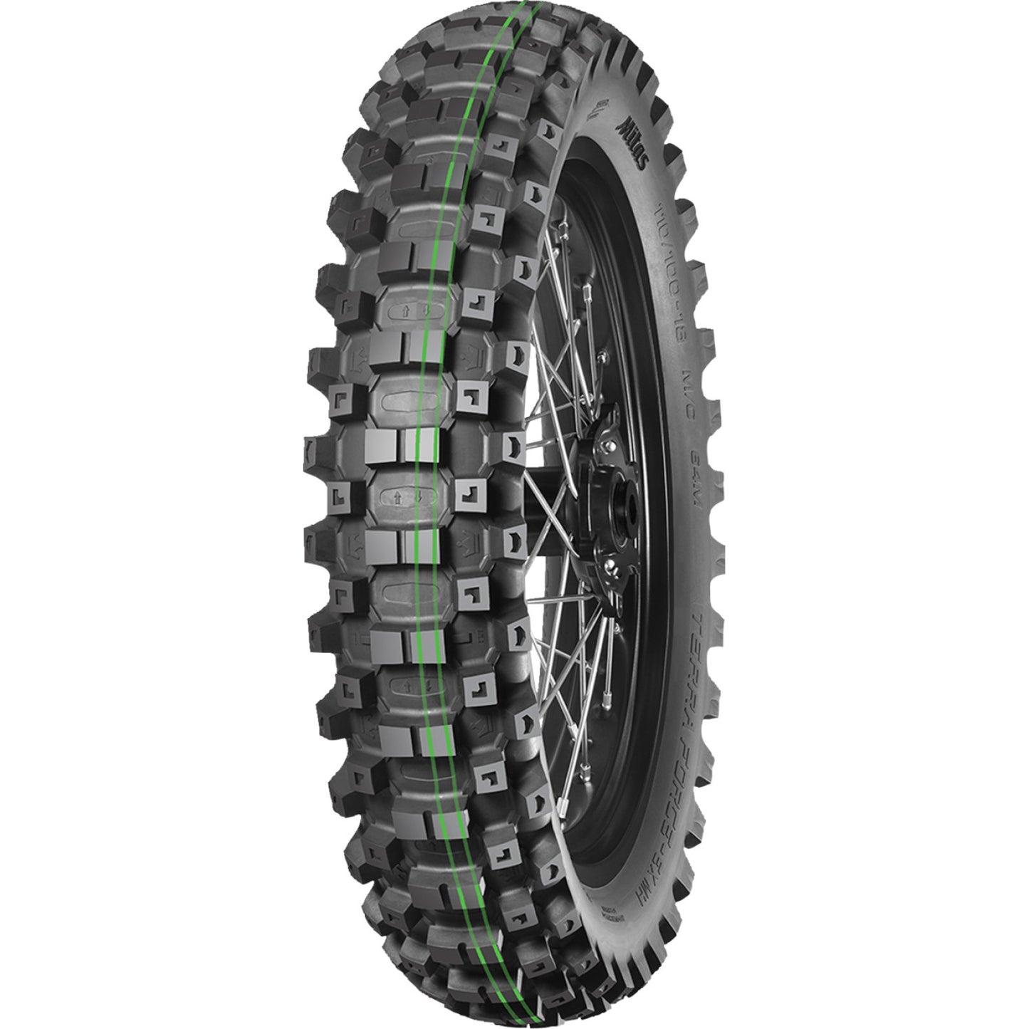 Mitas Tire - Terra Force-Ex Mh Super Soft - Rear - 90/100-12 - 46M 70000972 by Mitas