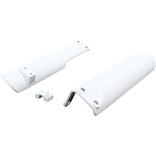Acerbis Lower Fork Covers for Inverted Forks - White 2253020002