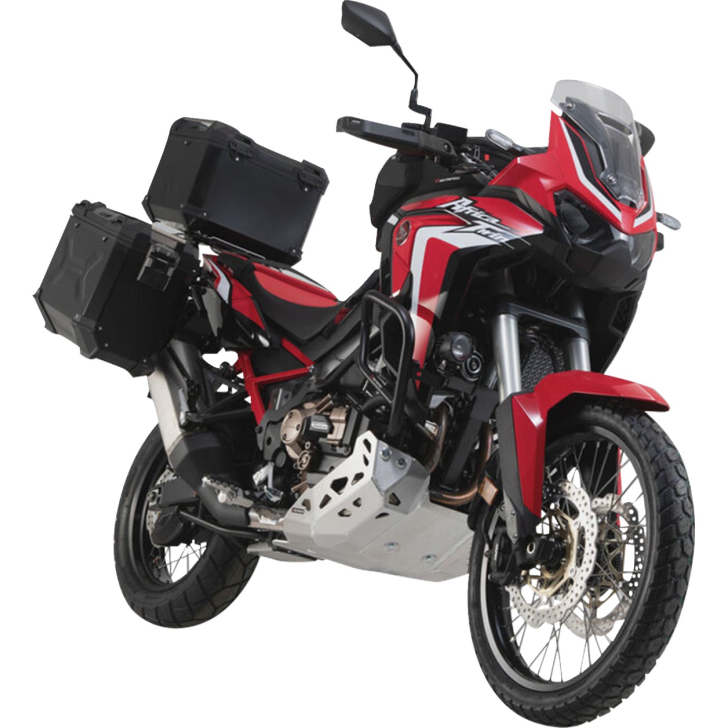 SW-Motech Adventure Luggage System - Black - Africa Twin '19-'21 ADV.01.950.75002/B | Luggage Group